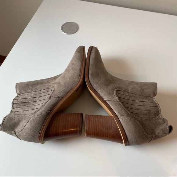 Nine West Mayley Vegan Suede Ankle Booties - Picture 7 of 7